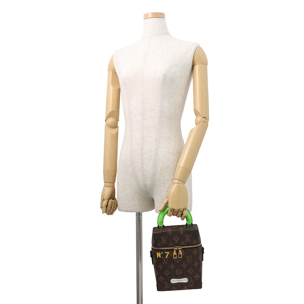 LOUIS VUITTON Vertical Box Trunk GreenM59664 Monogram