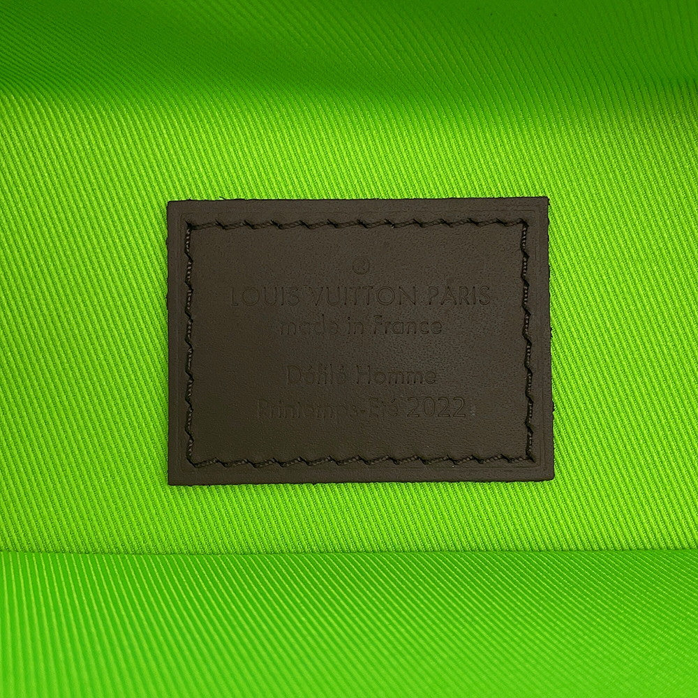 LOUIS VUITTON Vertical Box Trunk GreenM59664 Monogram