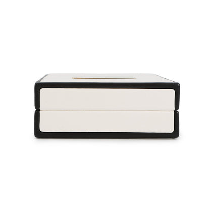 CHANEL No.5 Perfume Box White Leather
