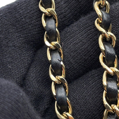 CHANEL Vanity ChainShoulder Bag BlackAP1616 Patent Leather
