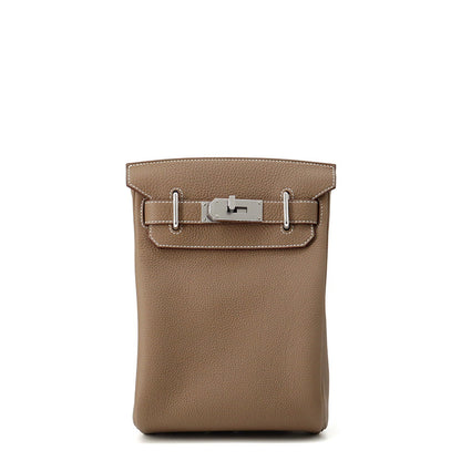 HERMES Kelly Akkad Etoupe Togo Leather Size PM