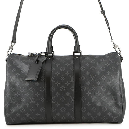 LOUIS VUITTON Keepall Bandouliere NoirM40569 Monogram Eclipse Size 45