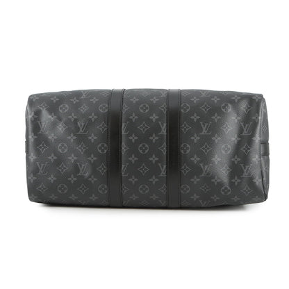 LOUIS VUITTON Keepall Bandouliere NoirM40569 Monogram Eclipse Size 45
