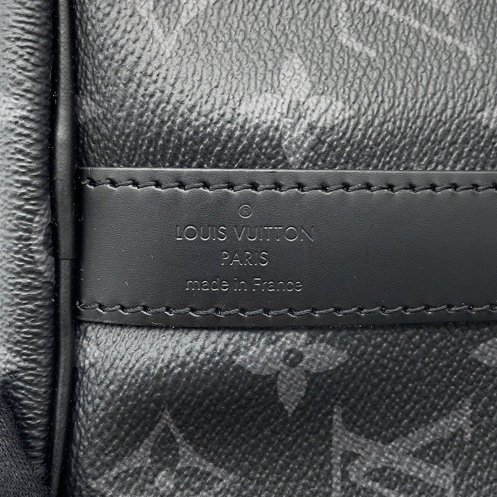 LOUIS VUITTON Keepall Bandouliere NoirM40569 Monogram Eclipse Size 45