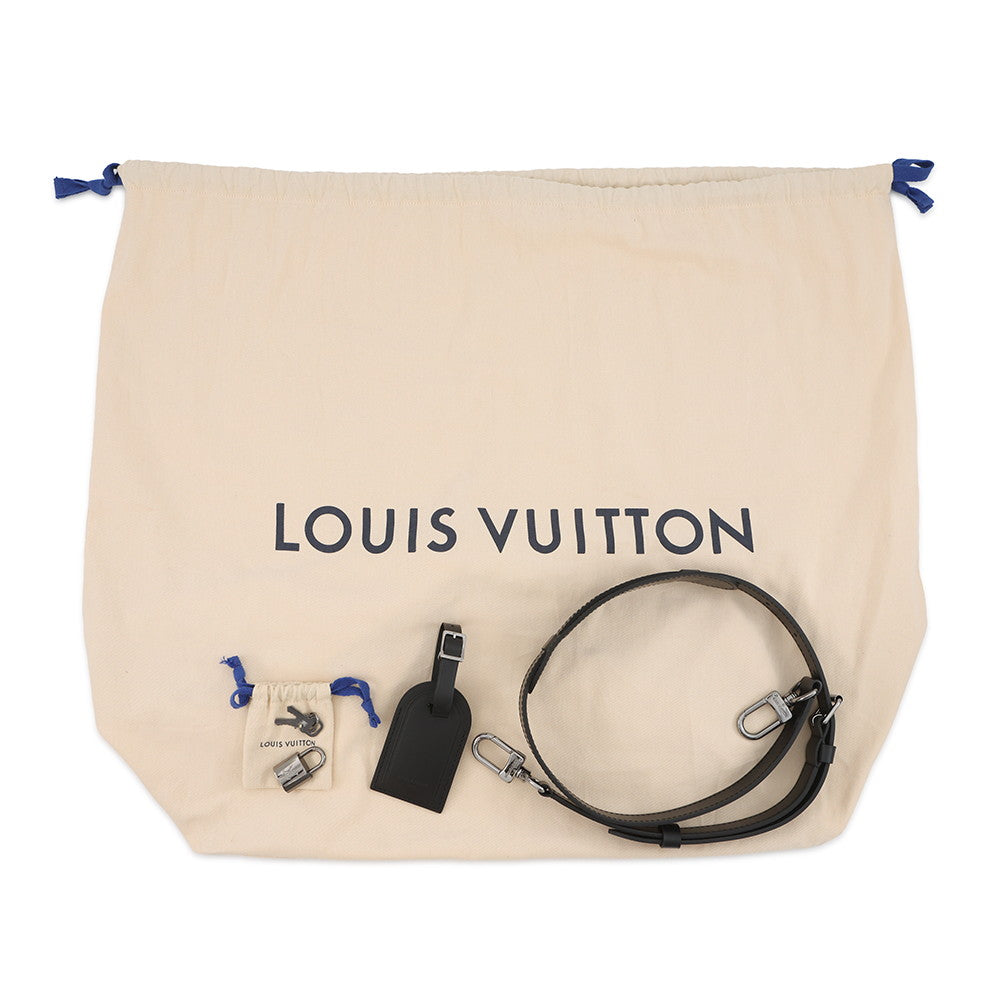 LOUIS VUITTON Keepall Bandouliere NoirM40569 Monogram Eclipse Size 45