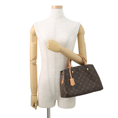 LOUIS VUITTON Montaigne BordeauxM41055 Monogram Size BB