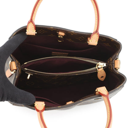 LOUIS VUITTON Montaigne BordeauxM41055 Monogram Size BB