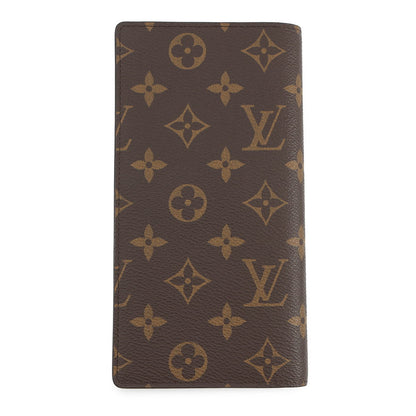 LOUIS VUITTON Portefeuille Brazza BrownM66540 Monogram
