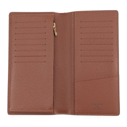 LOUIS VUITTON Portefeuille Brazza BrownM66540 Monogram