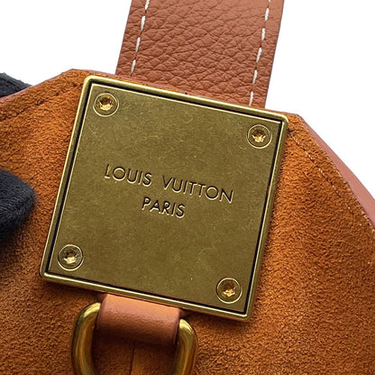 LOUIS VUITTON Lowkey Hobo PM CognacM25354 Calf Leather Size PM