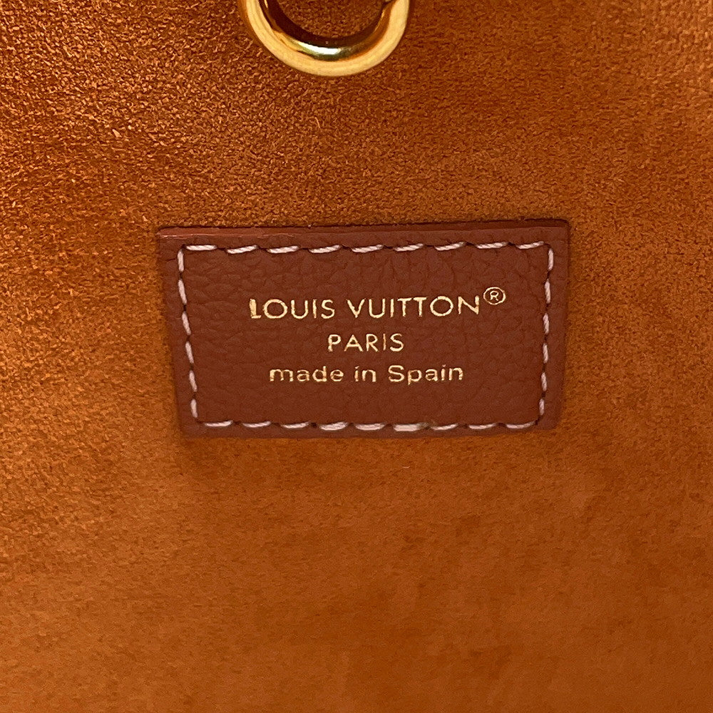 LOUIS VUITTON Lowkey Hobo PM CognacM25354 Calf Leather Size PM