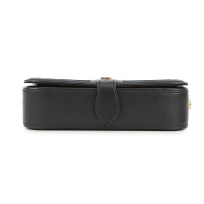 LOUIS VUITTON Officer Pouch BlackM69841 Leather