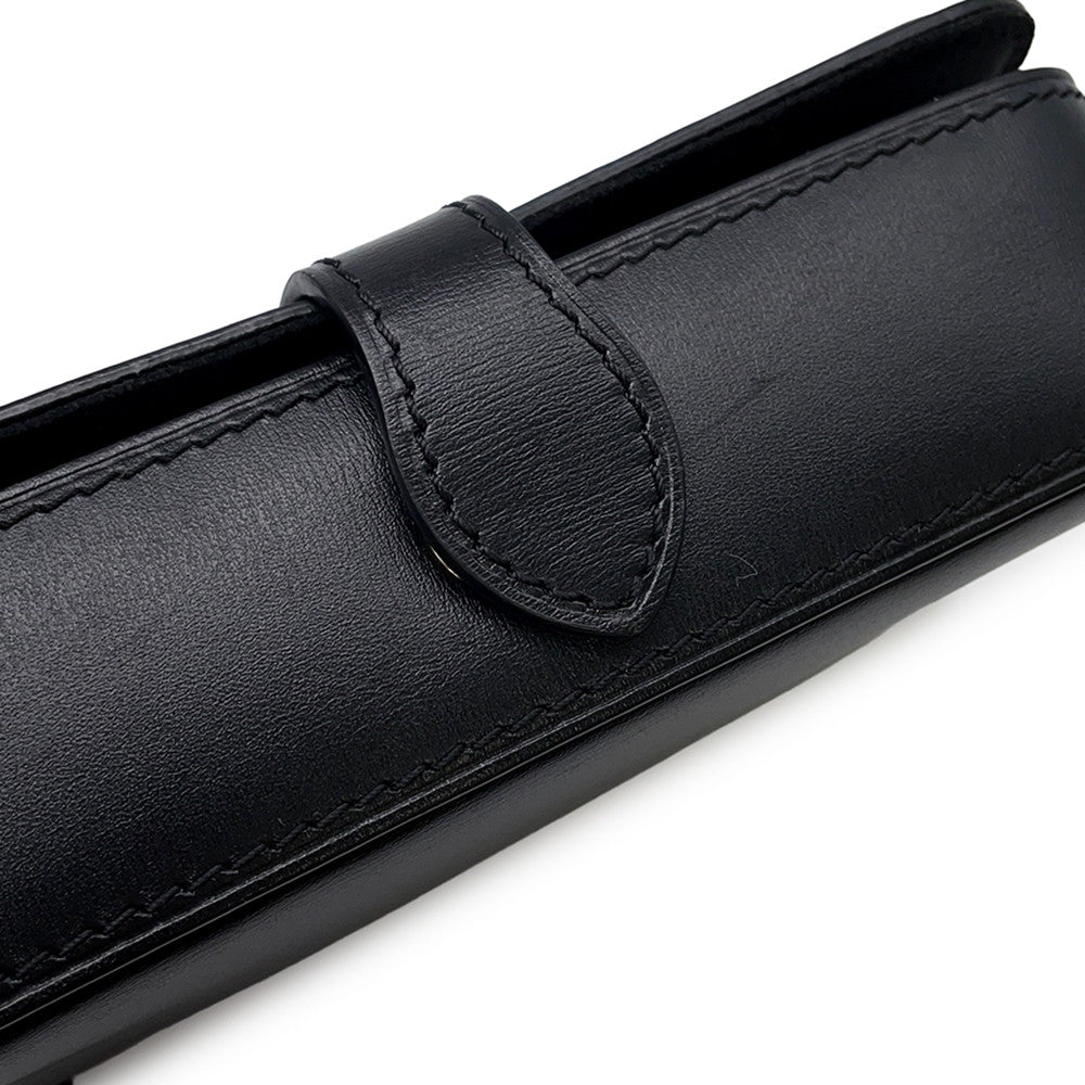 LOUIS VUITTON Officer Pouch BlackM69841 Leather