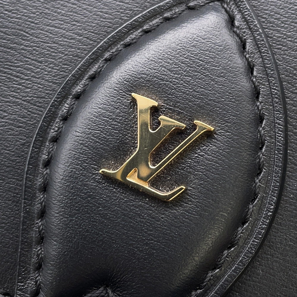 LOUIS VUITTON Officer Pouch BlackM69841 Leather