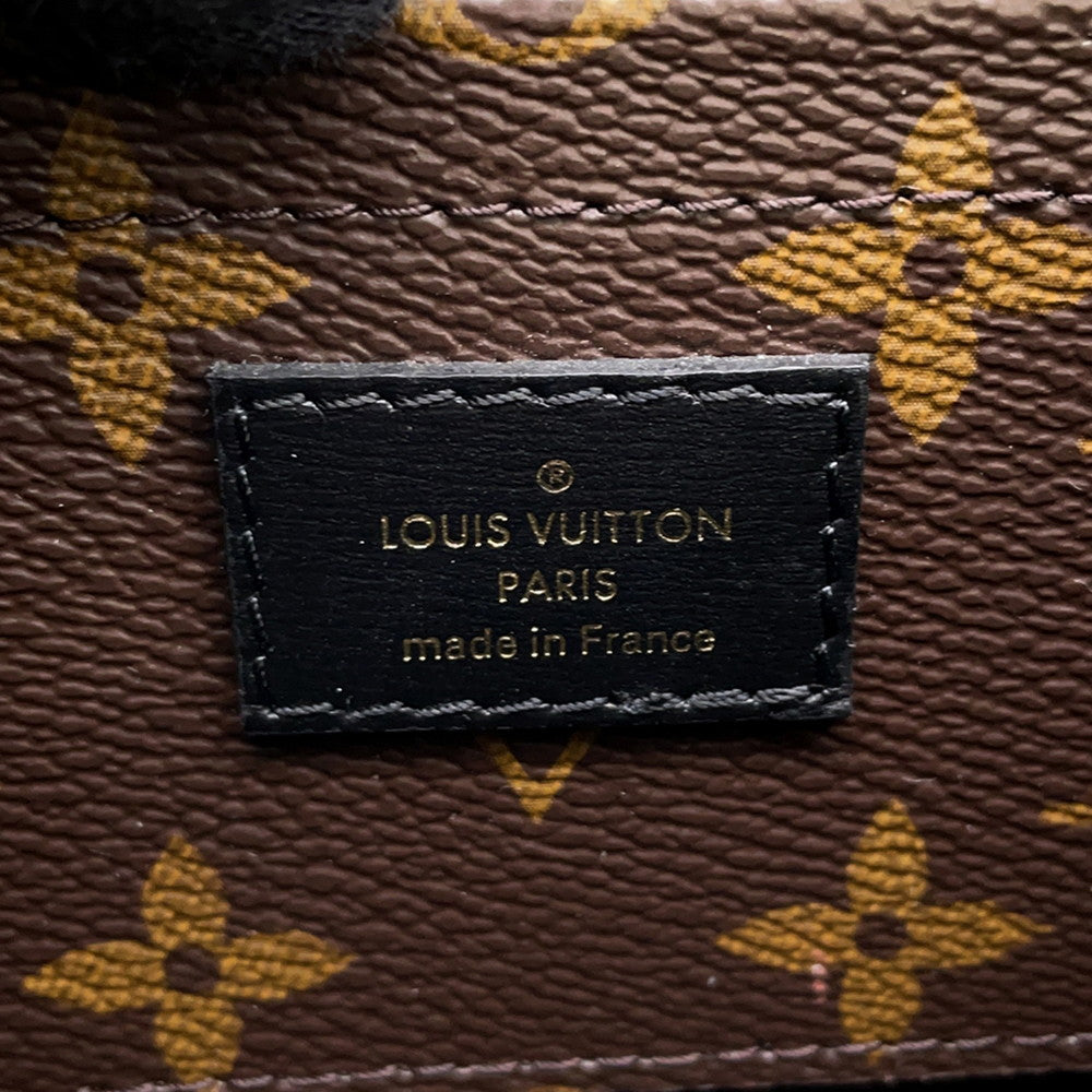 LOUIS VUITTON Officer Pouch BlackM69841 Leather