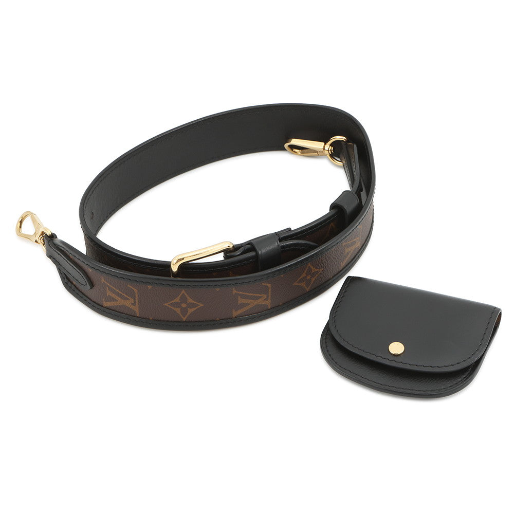 LOUIS VUITTON Officer Pouch BlackM69841 Leather