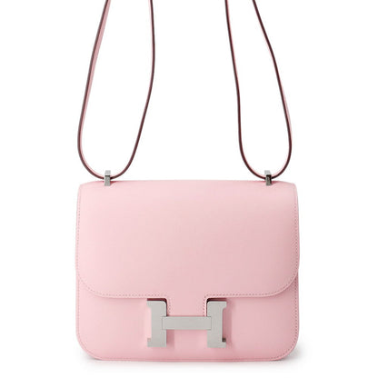 HERMES Constance3 Miroir Rose Sakura Swift Leather Size Mini