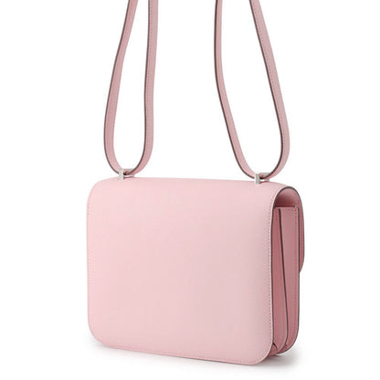HERMES Constance3 Miroir Rose Sakura Swift Leather Size Mini
