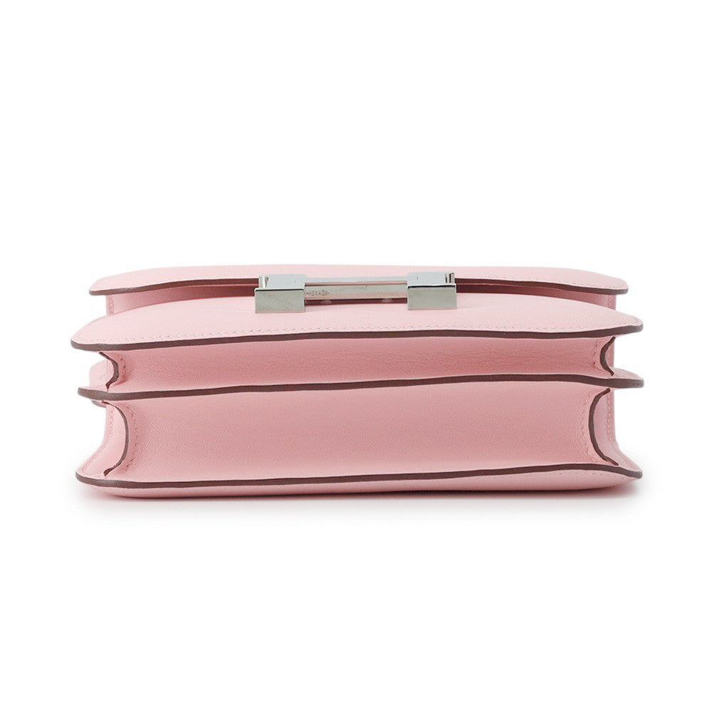 HERMES Constance3 Miroir Rose Sakura Swift Leather Size Mini
