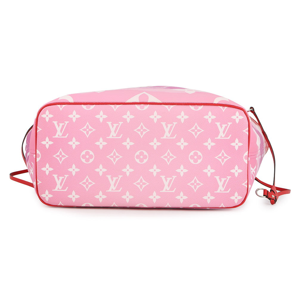 LOUIS VUITTON Neverfull RougeM45127 Monogram LV Escale Size MM