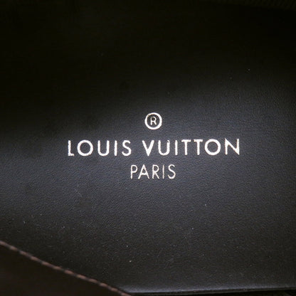 LOUIS VUITTON Oberkampf Line EncreBoots Brown/Gold Leather Rhinestone Size 10