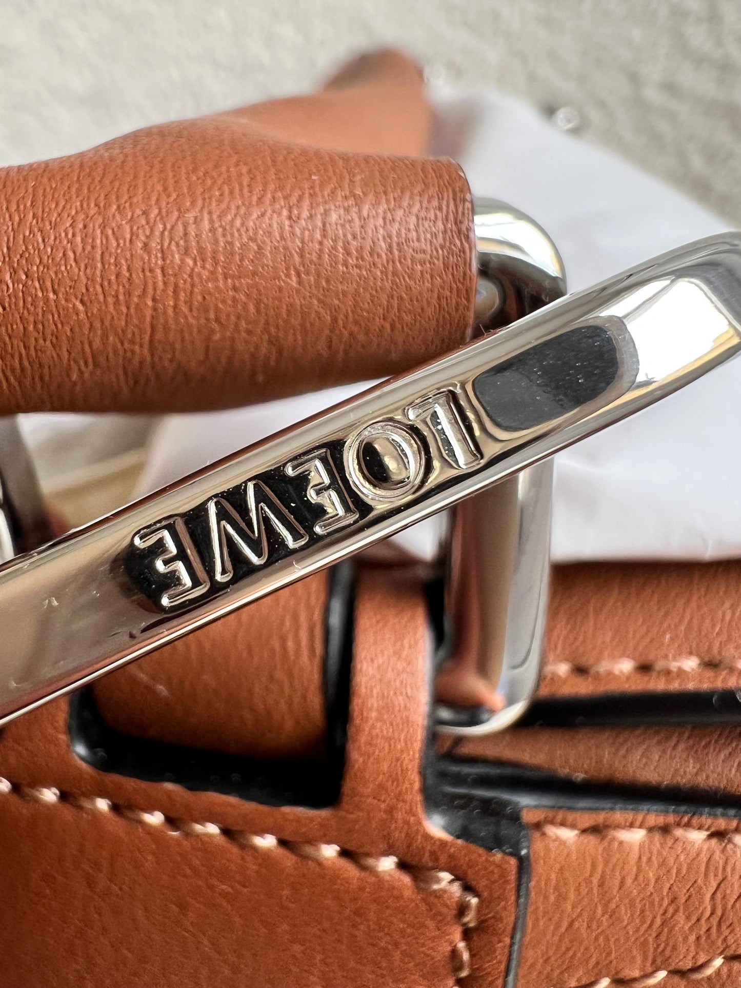 Loewe Tan Small Puzzle Bag (RRP £2550)