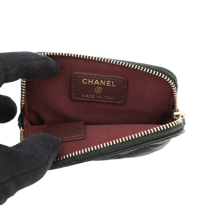 CHANEL Matelasse Coin purse BlackAP2061 Caviar Leather