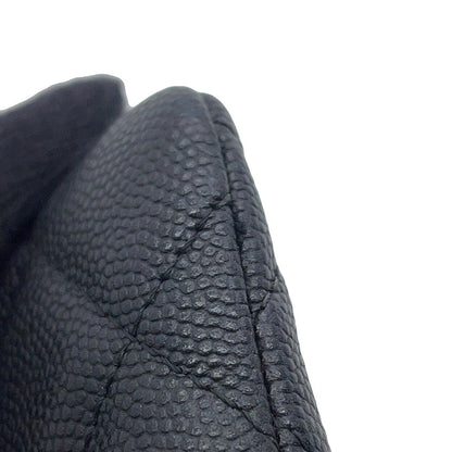 CHANEL Matelasse Coin purse BlackAP2061 Caviar Leather