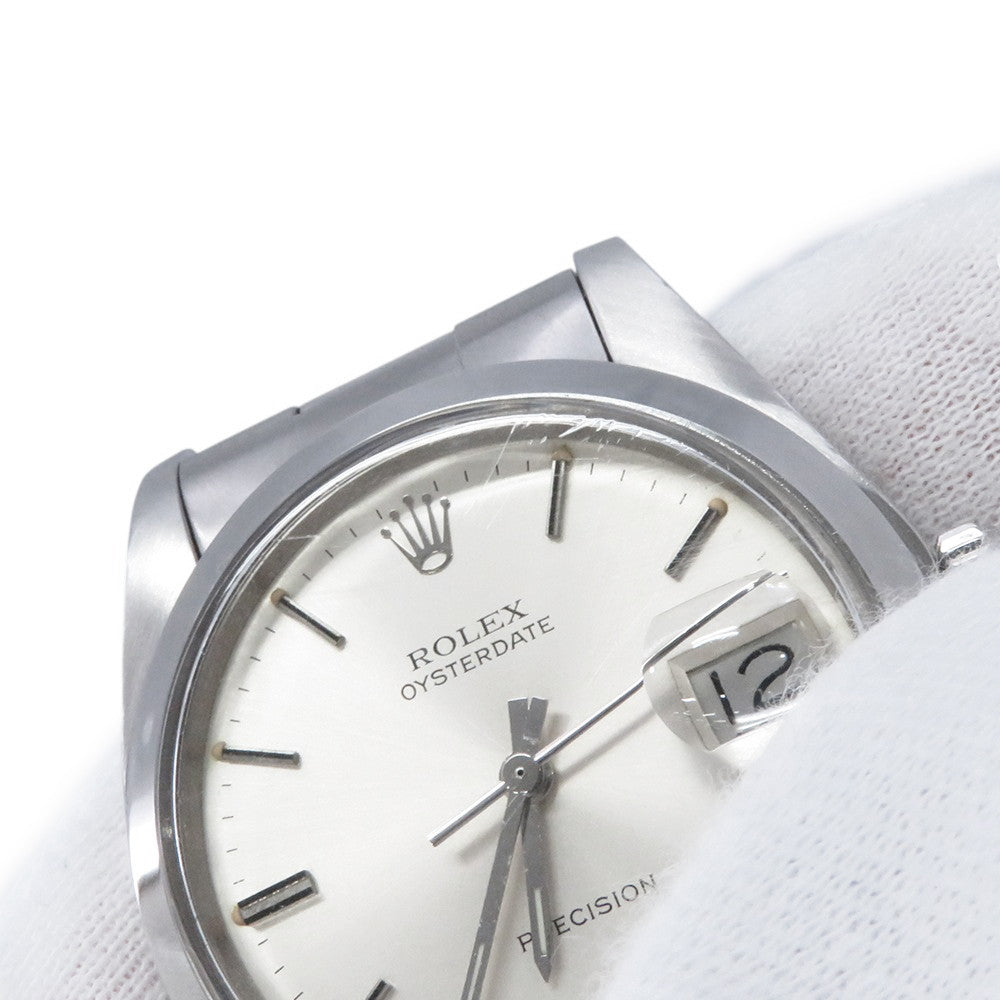 ROLEX Oyster Date W35mm Stainless Steel Silver Dial6694