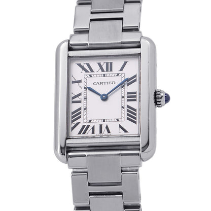 CARTIER Tank Solo SM W31mmxH24.4mm Stainless Steel Silver DialW5200013