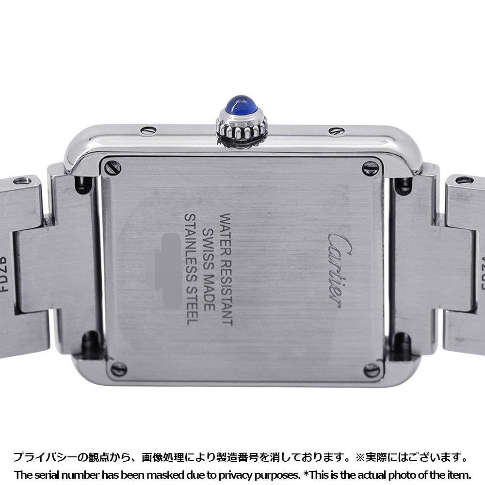 CARTIER Tank Solo SM W31mmxH24.4mm Stainless Steel Silver DialW5200013
