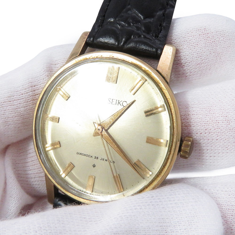 SEIKO King SEIKO First Model W35mm Gold Plated Gold DialJ14102E