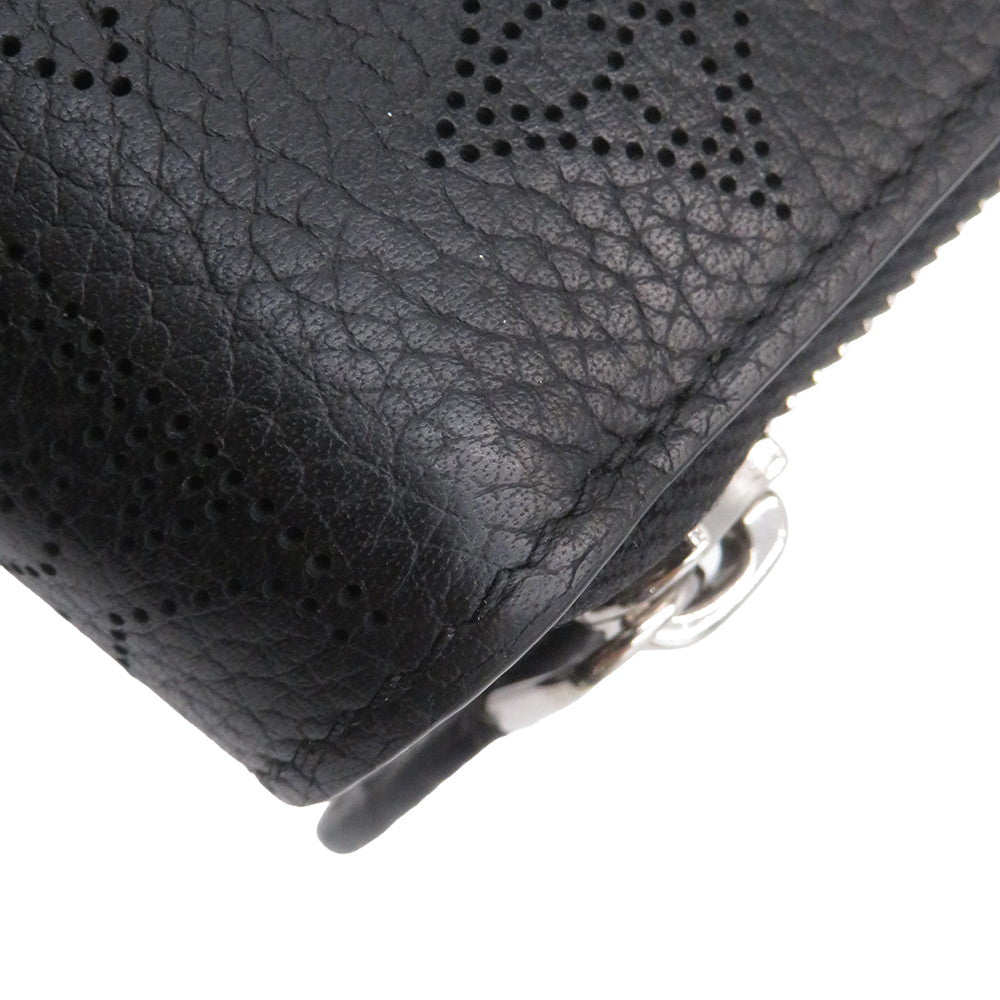 LOUIS VUITTON Zippy Wallet NoirM61867 Monogram Mahina