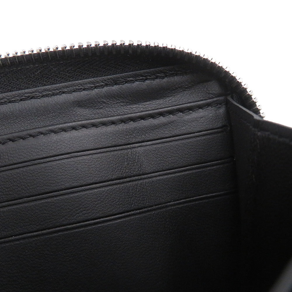 LOUIS VUITTON Zippy Wallet NoirM61867 Monogram Mahina