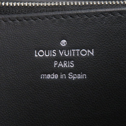 LOUIS VUITTON Zippy Wallet NoirM61867 Monogram Mahina