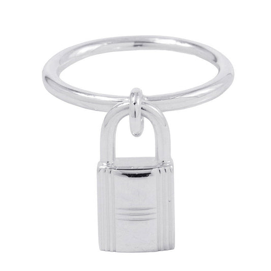 HERMES Amulette Cadena Ring Size 53/#13 SV925