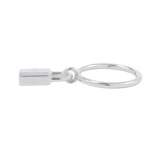 HERMES Amulette Cadena Ring Size 53/#13 SV925