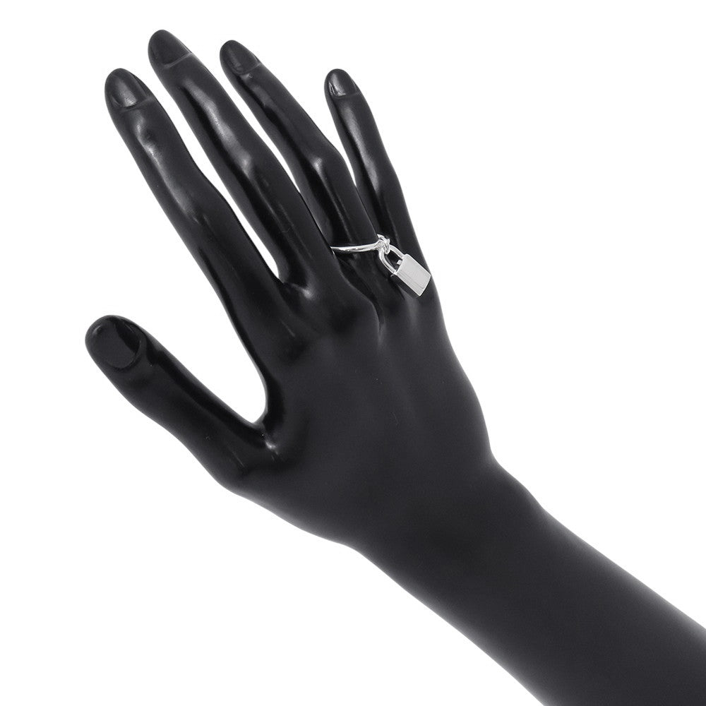 HERMES Amulette Cadena Ring Size 53/#13 SV925
