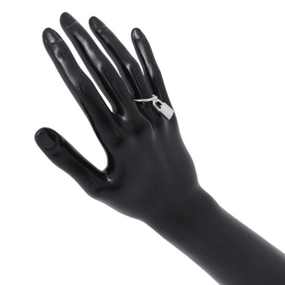 HERMES Amulette Cadena Ring Size 53/#13 SV925