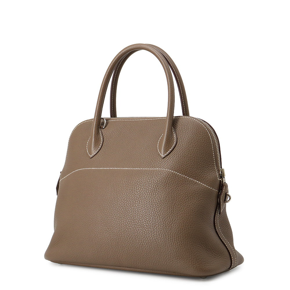 HERMES Bolide Etoupe Taurillon Clemence Size 31