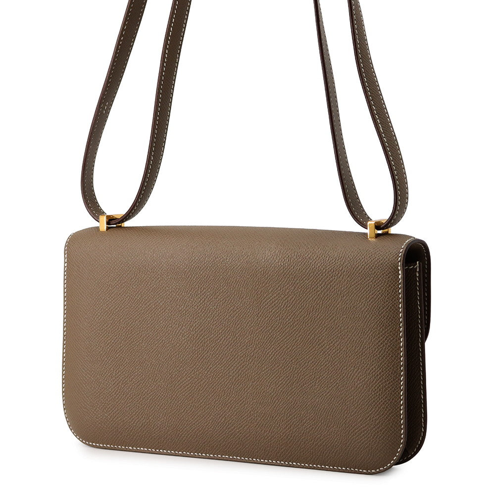 HERMES Constance Elan Miroir Etoupe Epsom