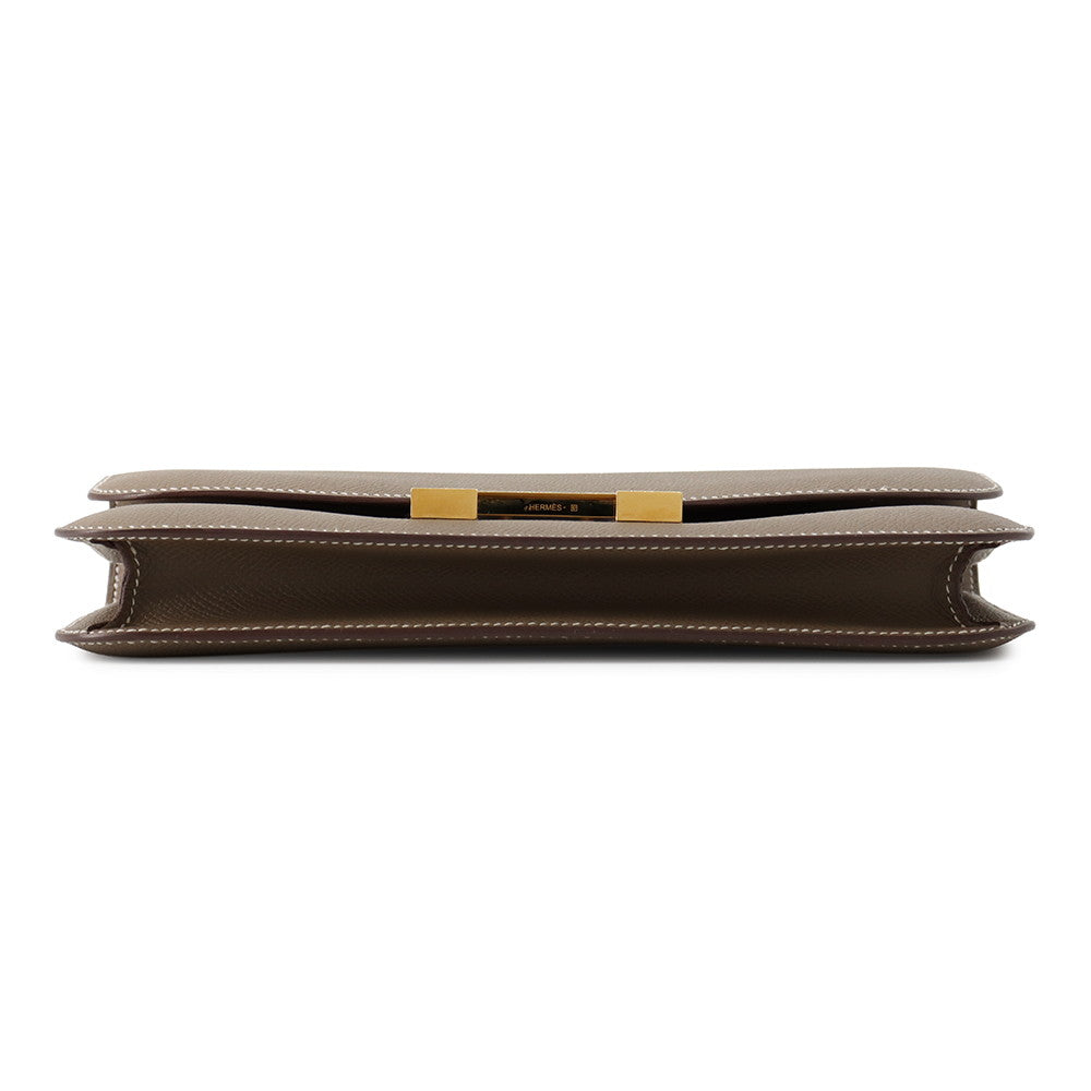 HERMES Constance Elan Miroir Etoupe Epsom