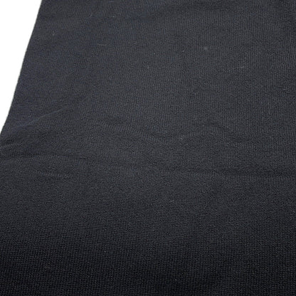 CHANEL CC Logo Large Scarf Black/White/Pink Cashmere100%