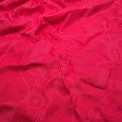 HERMES New Libris Stole Casisil Size 140 Pink Cashmere85% Silk15%