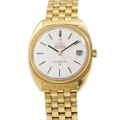 OMEGA Constellation Chronometer W35mm Gold Plated Silver Dial168.07