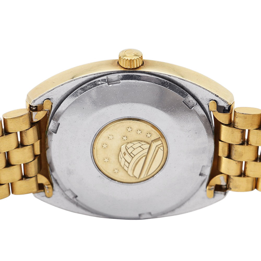 OMEGA Constellation Chronometer W35mm Gold Plated Silver Dial168.07