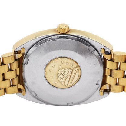 OMEGA Constellation Chronometer W35mm Gold Plated Silver Dial168.07