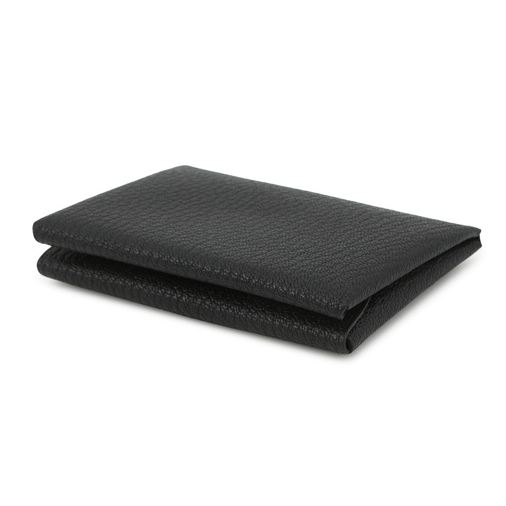 HERMES Calvi Duo Black Chevre Myzore Goatskin