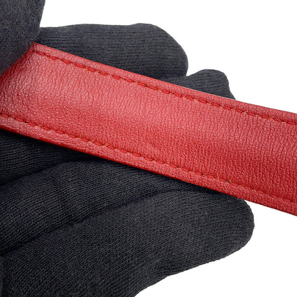 Dior Diorama Studded ChainShoulder Red Leather