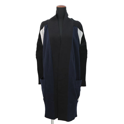 Sacai sacai cardigan Size 1 Navy/Black/Gray20-05038 Cotton55% Polyester45%